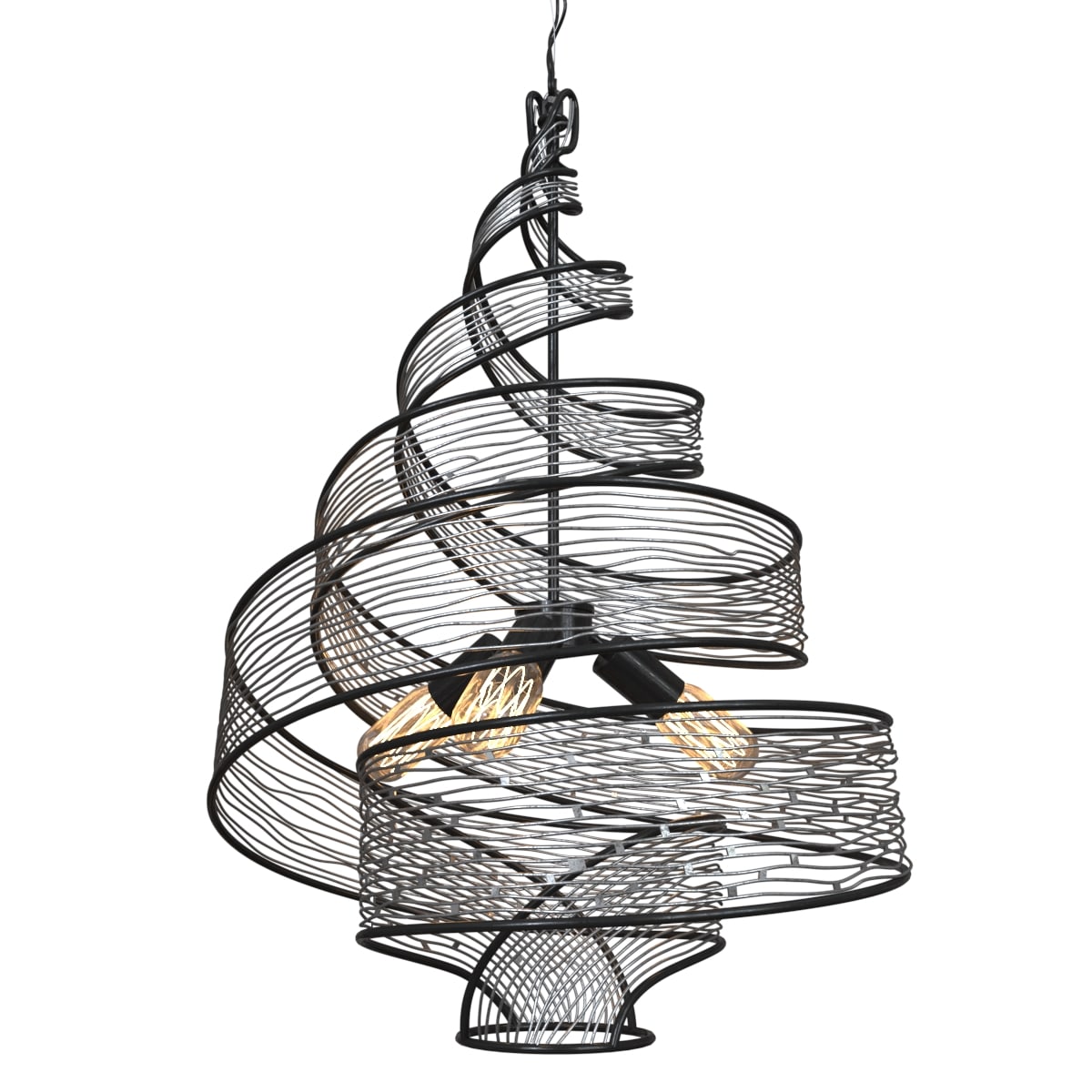 FLOW 3-LT TWIST PENDANT (WebAR) — image 1