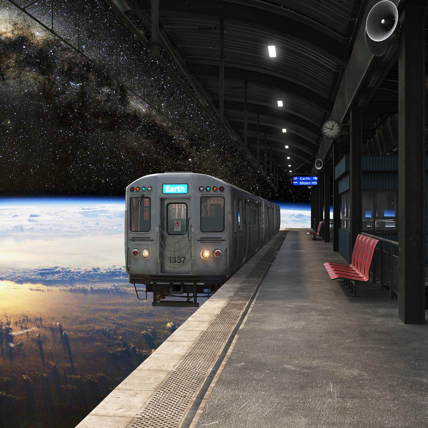 Space Train 360° Tour — image 1